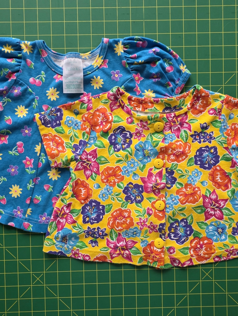 1990s | Healthtex 2T & 3T Playwear Dresses Summer